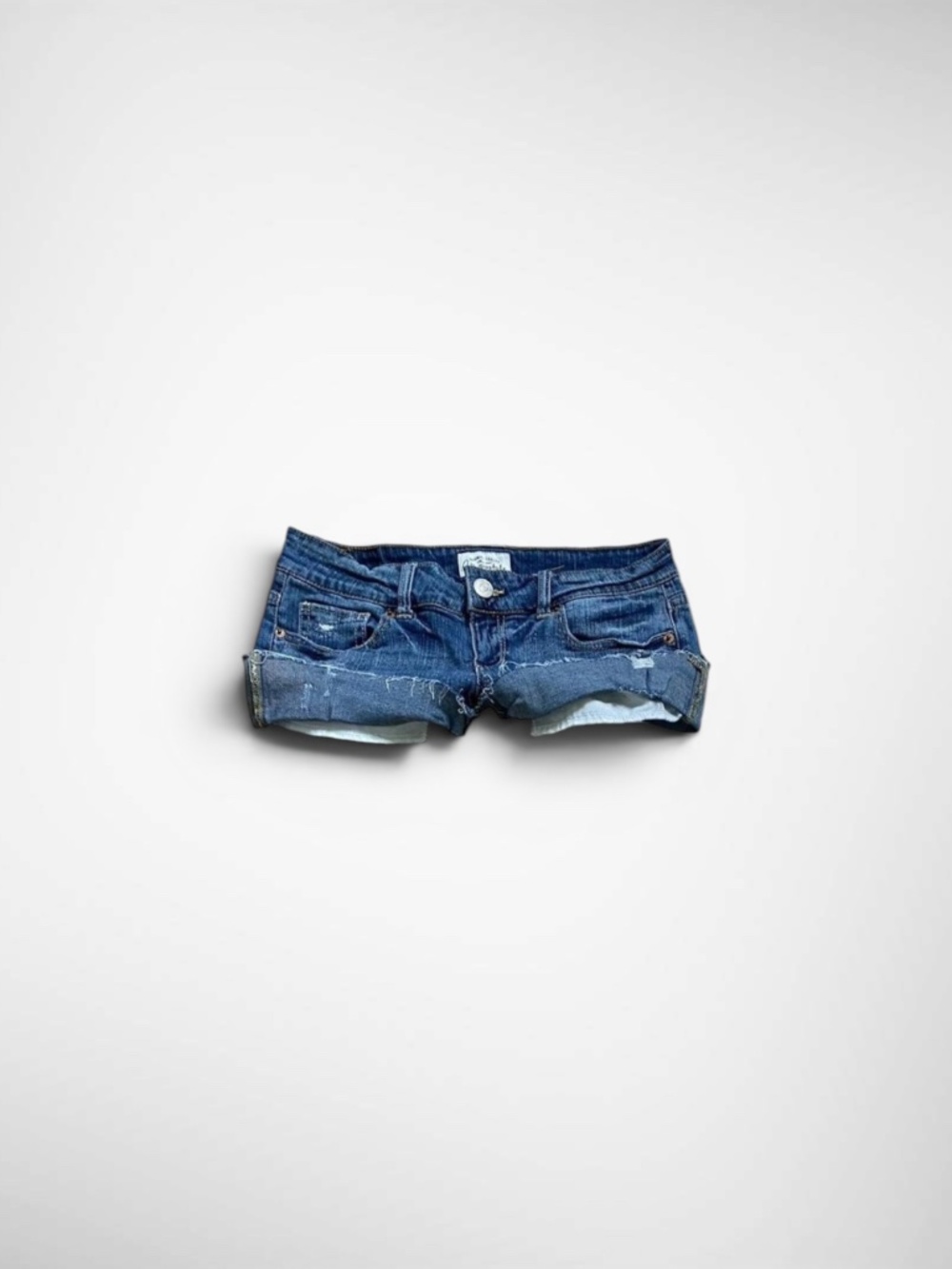 Aeropostale Ultra Low Rise Micro Denim Shorts